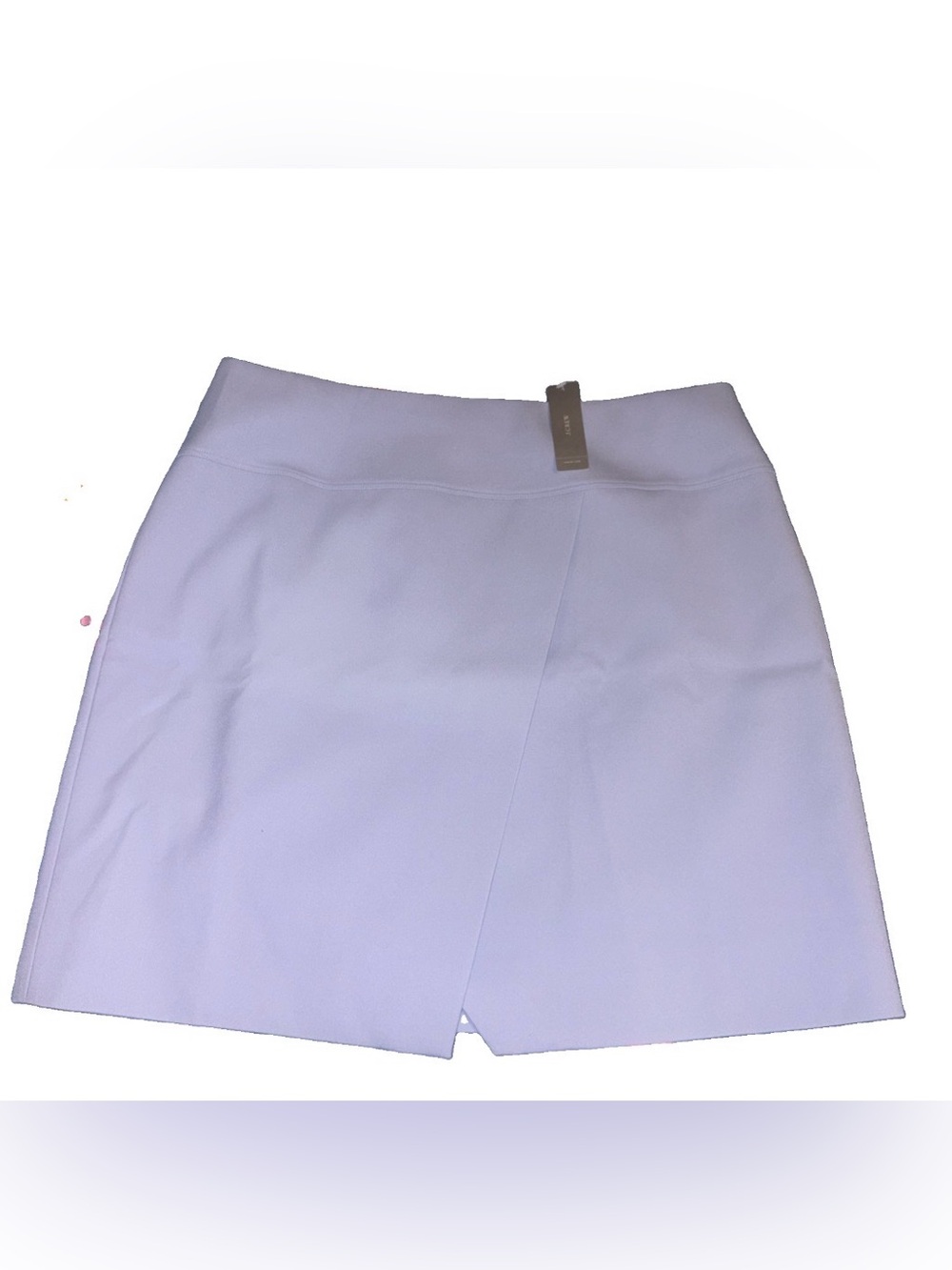 J. Crew Lilac Stretch Skirt with Front Wrap